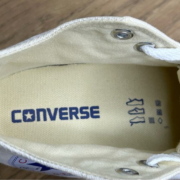 Converse Chuck Taylor All Star Lux Hi High Hidden Heel Wedge White Women’s 8.5 - Picture 5 of 12